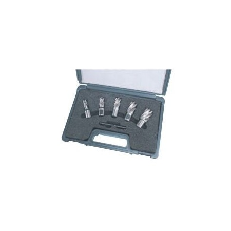 Champion Cutting Tool 5 Piece XL100 High Speed Annular Cutter Set - 1in DOC: 9/16in, 11/16in, 13/16in CHA XL100-SET